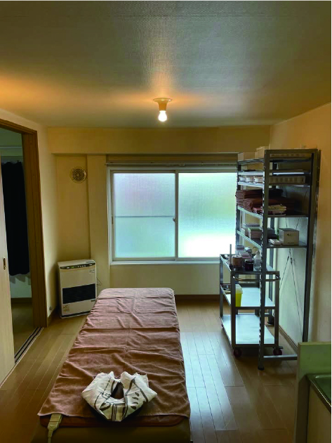 はり・きゅう 三日月 施術室